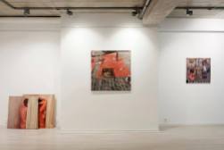 pohľad do výstavy Decalage, Galéria Čin Čin, 2018, foto: M. Deko pre Galériu Čin Čin